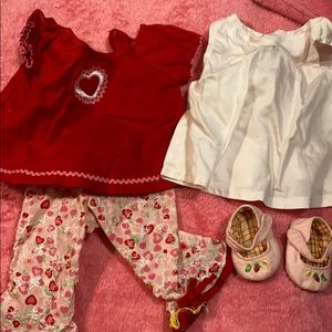 valentine’s day outfit for baby doll
